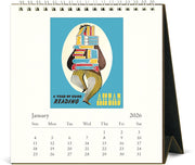 2027 Book Lovers Desk Calendar