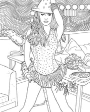 The Official Britney Spears Coloring Book