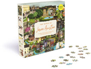 The World of Jane Austen 1000 Piece Puzzle: A Jigsaw Puzzle with 60 Characters and Great Houses to Find