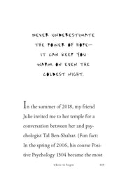 Where to Begin: A Small Book About Your Power to Create Big Change in Our Crazy World