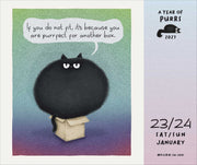 2027 A Year of Purrs Day-to-Day Calendar