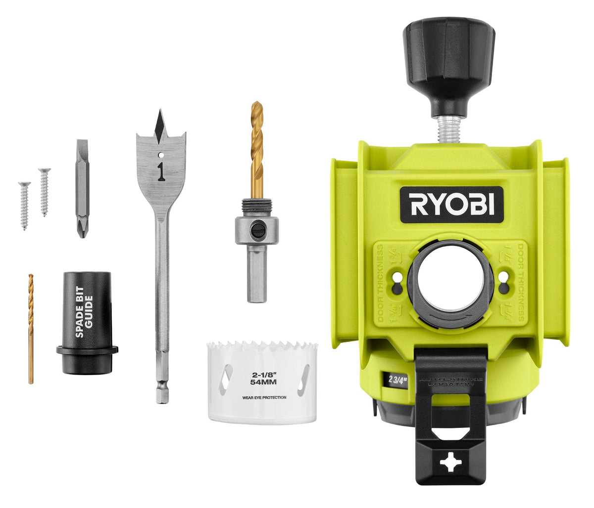 Wood/Metal Door Lock Installation Set