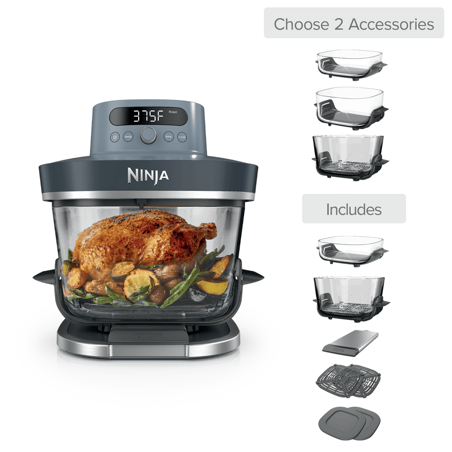 Build Your Own Ninja Crispi Pro Glass Air Fryer in Cyberspace