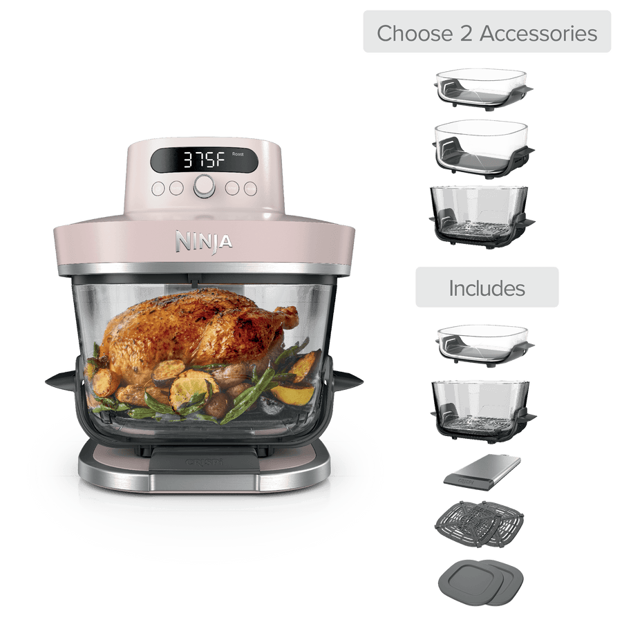 Build Your Own Ninja Crispi Pro Glass Air Fryer in Rose Quartz