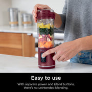 Ninja Blast™ Portable Blender in Tinted Pink