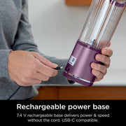 Ninja Blast™ Portable Blender in Tinted Pink