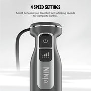 Ninja Power Immersion Blender with Whisk in Deep Navy
