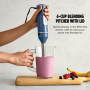 Ninja Power Immersion Blender with Whisk in Deep Navy