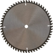 Front view of Craftsman circular saw blade CMAS21060, silver color with carbide teeth, on white background.