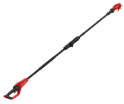 Photo of Craftsman extended pole pruner, model CMCPPR320B, black and red, shown at an angle on white background.