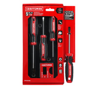 Photo of Craftsman screwdriver set with magnetizer tool, CMHT65136, on white background.