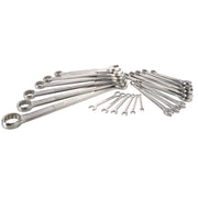 Photo of Craftsman wrench set, SKU CMMT12068, assorted polished wrenches displayed on white background.