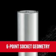 CRAFTSMAN socket tool CMMT17595V with 6-point design, front angle, silver finish, graphics category.