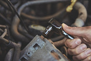 CRAFTSMAN OVERDRIVE ratchet  loosening and tightening rusted bolt