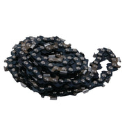 Photo of a CRAFTSMAN chainsaw chain, SKU CMXGZAM700118, coiled on a white background.