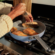 Ninja NeverQuit™ 3-Piece Ceramic Frying Pan Set in Forest Sage