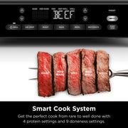 Ninja Foodi XL Indoor Grill and Air Fryer with Thermometer