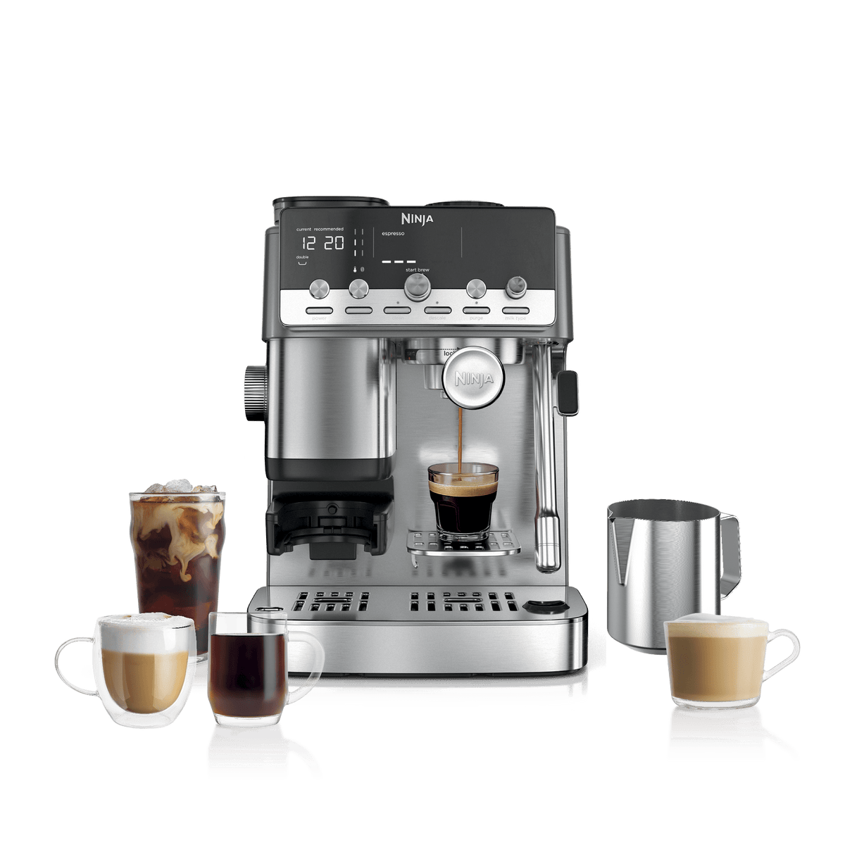 Ninja Luxe™ Café Mini Plus AutoFroth Espresso Machine