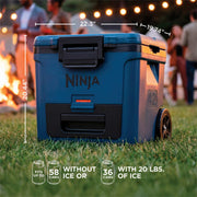 Ninja FrostVault™ 42qt Cooler with Wheels in Red