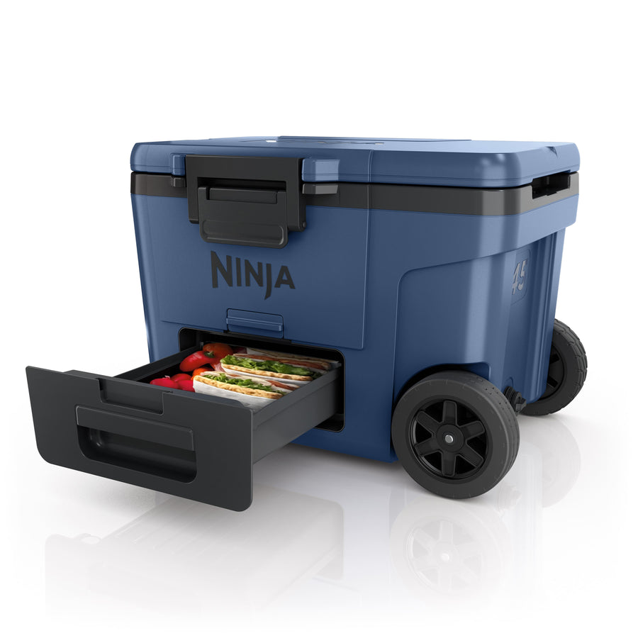 Ninja FrostVault™ 45qt Cooler with Wheels in Navy Blue
