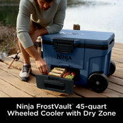Ninja FrostVault™ 45qt Wheeled Cooler with Dry Zone in Pink