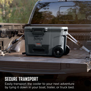 Ninja FrostVault™ 45qt Cooler with Wheels & Accessories in Charcoal Gray