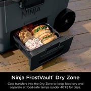 Ninja FrostVault™ 45qt Wheeled Cooler with Dry Zone in Pink