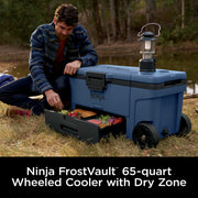 Ninja FrostVault™ 65qt Cooler with Wheels in Cloud White