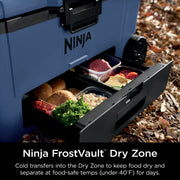Ninja FrostVault™ 65qt Cooler with Wheels in Cloud White