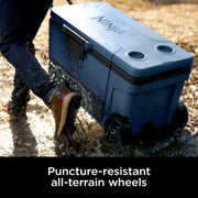 Ninja FrostVault™ 65qt Cooler with Wheels in Cloud White