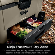Ninja FrostVault™ 65qt Cooler with Wheels in Cloud White