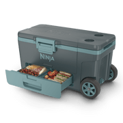 Ninja FrostVault™ 65qt Cooler with Wheels in Blue Grey