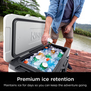 Ninja FrostVault™ 65qt Cooler with Wheels in Cloud White