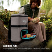 Ninja FrostVault™ 24 Can Backpack Cooler in Charcoal Gray