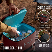 Ninja FrostVault™ 24 Can Backpack Cooler in Charcoal Gray