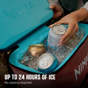 Ninja FrostVault™ 24 Can Backpack Cooler in Charcoal Gray