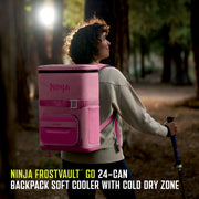 Ninja FrostVault™ 24 Can Backpack Cooler in Charcoal Gray