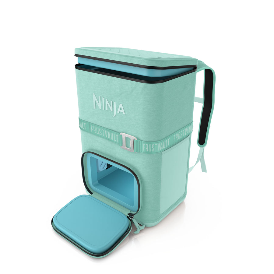 Ninja FrostVault™ 36 Can Backpack Cooler in Mint Green