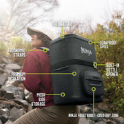 Ninja FrostVault™ 36 Can Backpack Cooler in Green