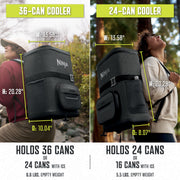 Ninja FrostVault™ 36 Can Backpack Cooler in Green