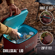 Ninja FrostVault™ 36 Can Backpack Cooler in Green