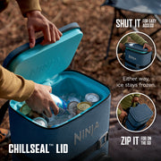 Ninja FrostVault™ 36 Can Backpack Cooler in Green