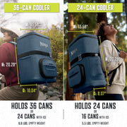 Ninja FrostVault™ 36 Can Backpack Cooler in Green