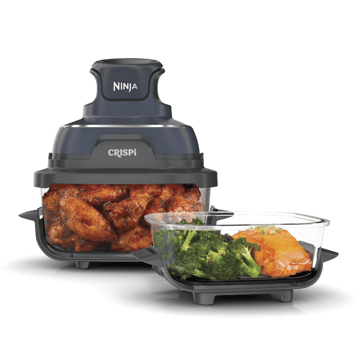 Ninja Crispi® 4-in-1 Glass Air Fryer in Cyberspace
