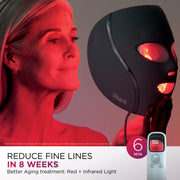 Shark CryoGlow™ LED Face Mask & Charging Stand in Starlight Dream