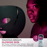 Shark CryoGlow™ LED Face Mask & Charging Stand in Starlight Dream