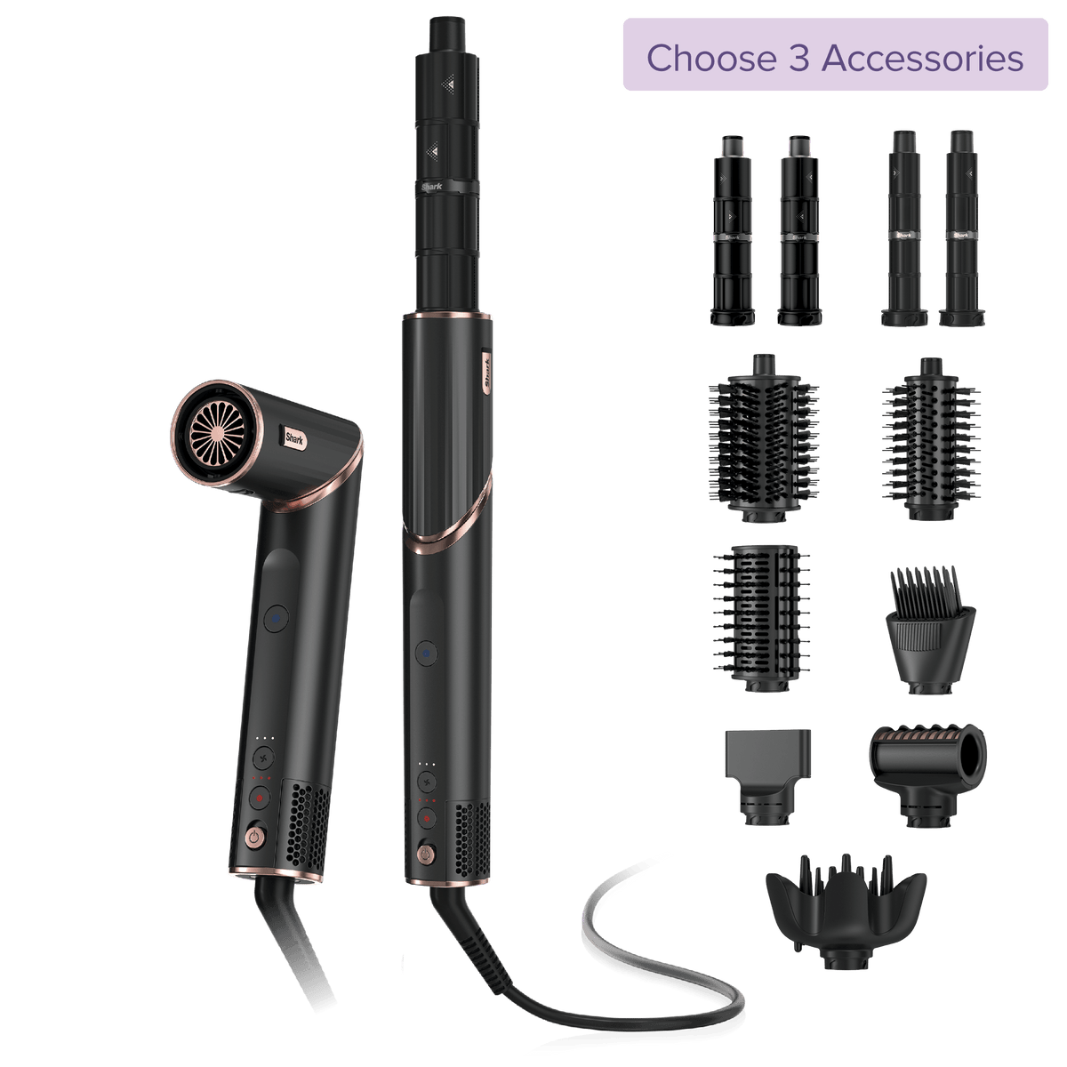 Shark FlexStyle® Build Your Own in Black
