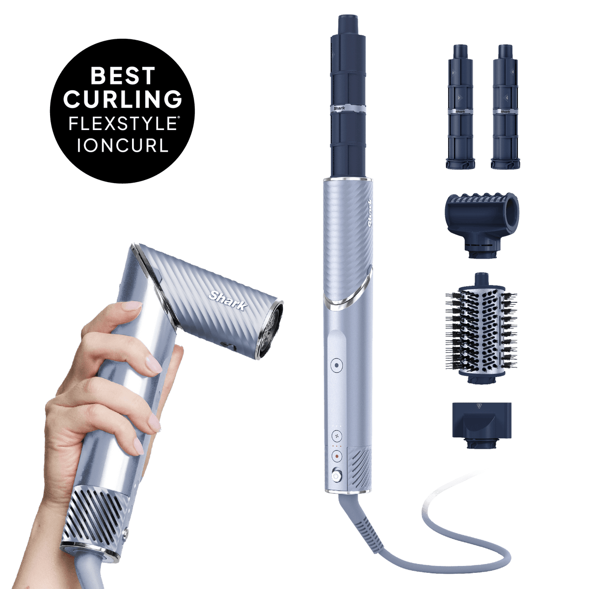 Shark FlexStyle® IonCurl Air Styler & Curler in Blue