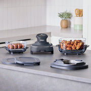 Ninja Crispi Glass Air Fryer and Air Purifier Bundle