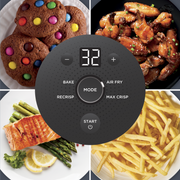 Ninja Crispi Glass Air Fryer and Air Purifier Bundle